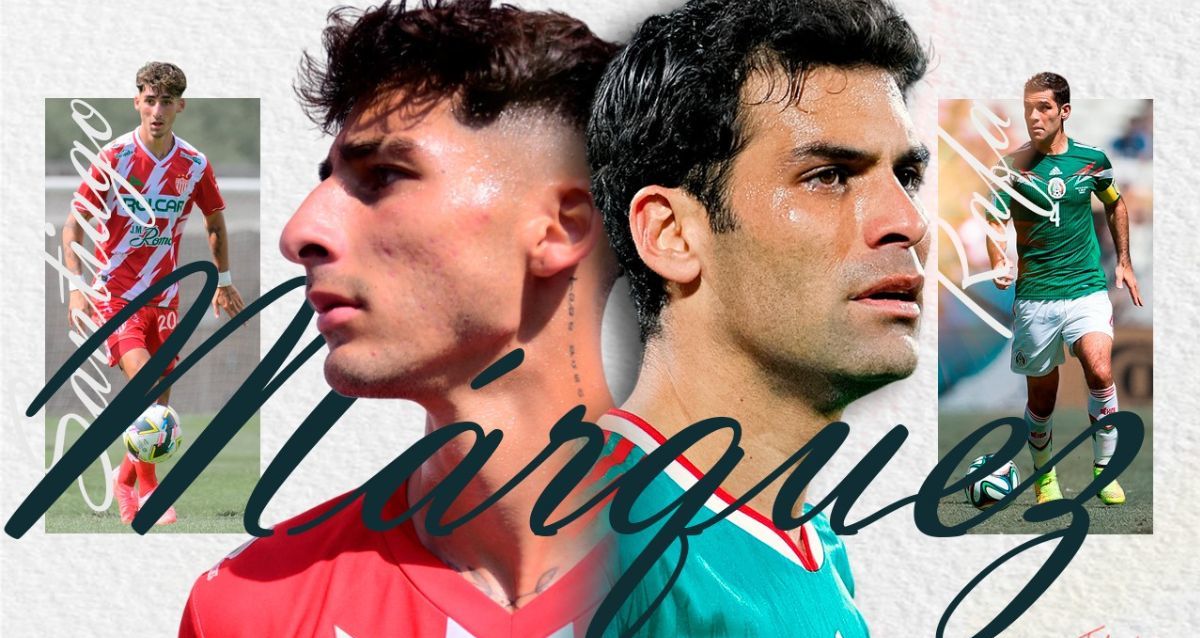 El hijo de Rafa Márquez ha seguido sus pasos, ser futbolista y lucha desde abajo por un lugar.