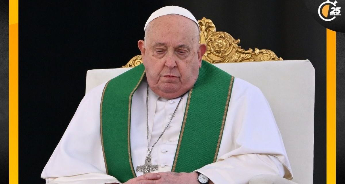 Papa Francisco recae en su salud y Vaticano cancela citas papales. Foto: AFP