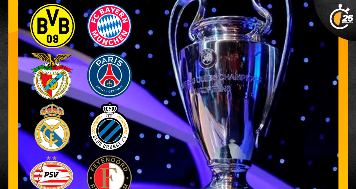 Cuatro clubes se sumaron a los Octavos de Champions. (Foto: AFP)