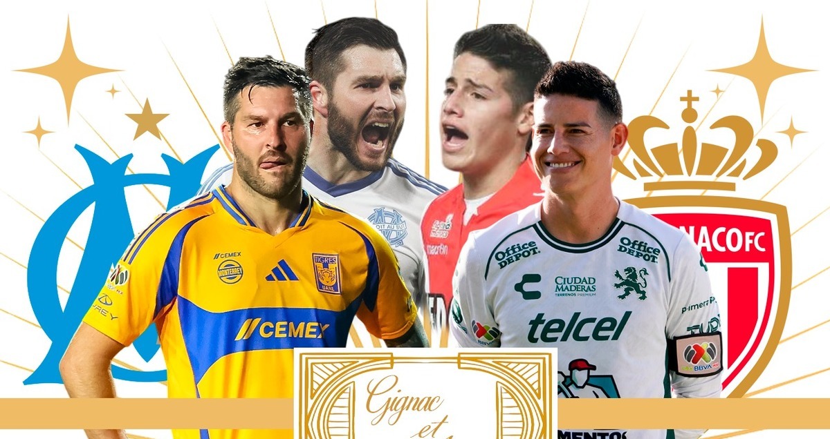 Gignac y James fueron rivales en la Ligue 1. (FOTO: Leo Santillán)