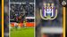Una campal en el Lotto Park detuvo las acciones del partido entre Anderlecht y Fenerbache. Foto: Especial