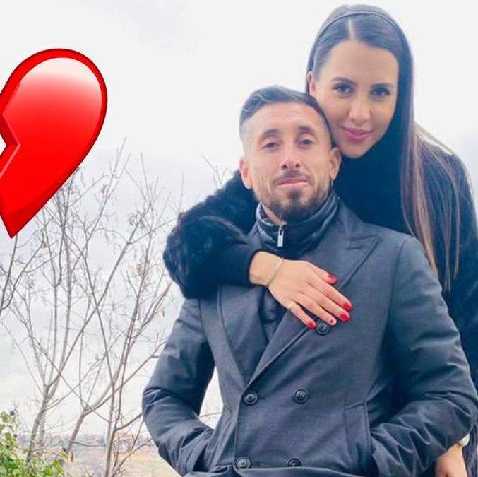Héctor Herrera y Shantal Mayo durante su matrimonio (@h.herrera16)