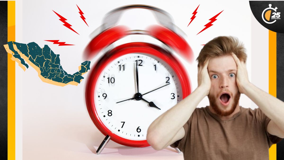 Cambio de horario 2025; estos estados deberán de ajustar sus relojes