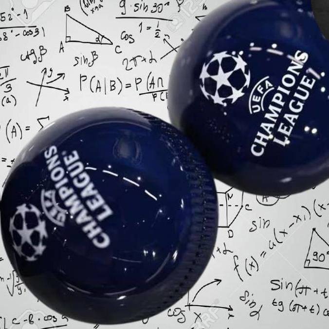 Pelotas para el sorteo de la Champions League (UEFA)