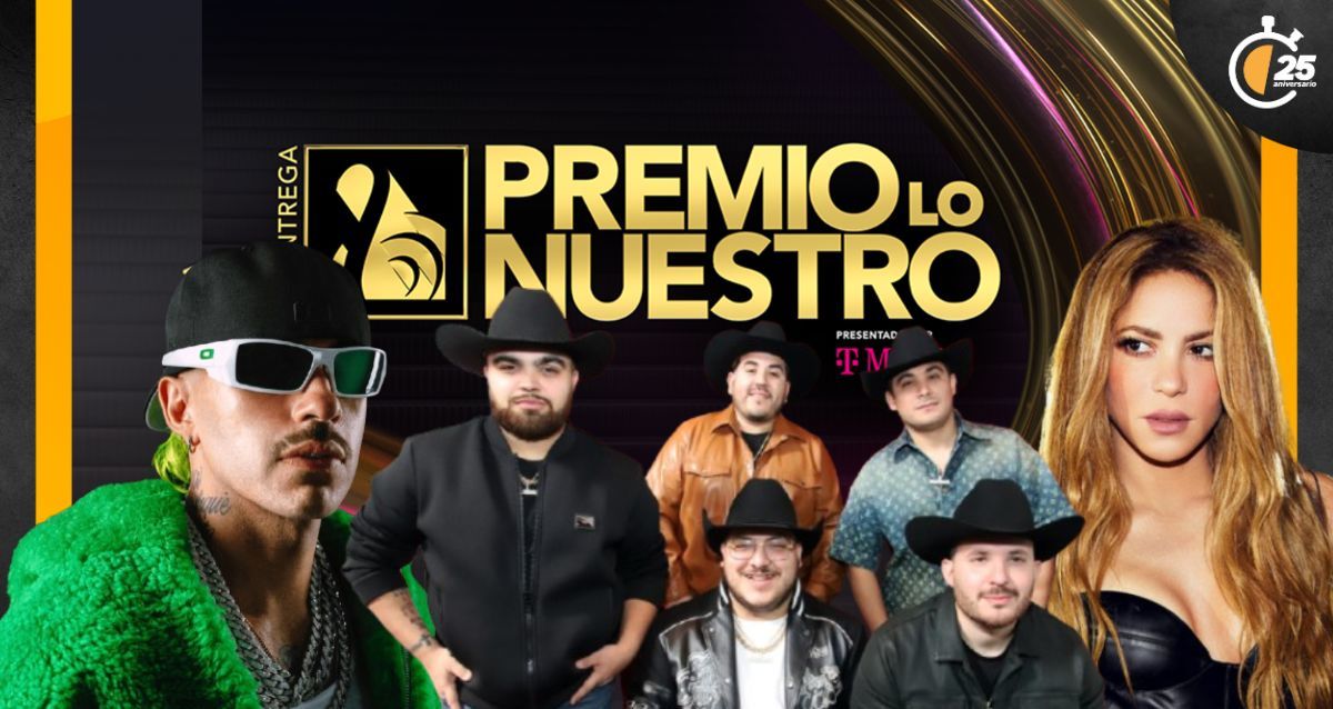Premio lo Nuestro 2025: Conoce a los nominados y a qué hora ver premiación