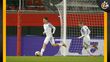 Rodrigo Huescas en celebración de gol en el juego de Playoffs de Conference League entre Heidenheim y Copenhague (Reuters)