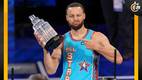 Steph Curry presume su galardón como MVP del All Star Game (Reuters)