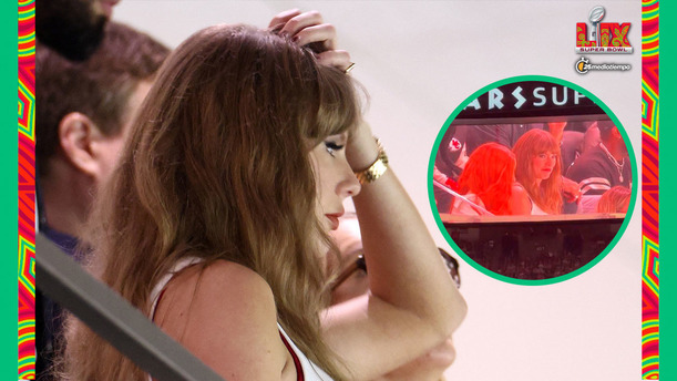 Taylor Swift fue abucheada en el Caesars Superdome (Reuters | X)