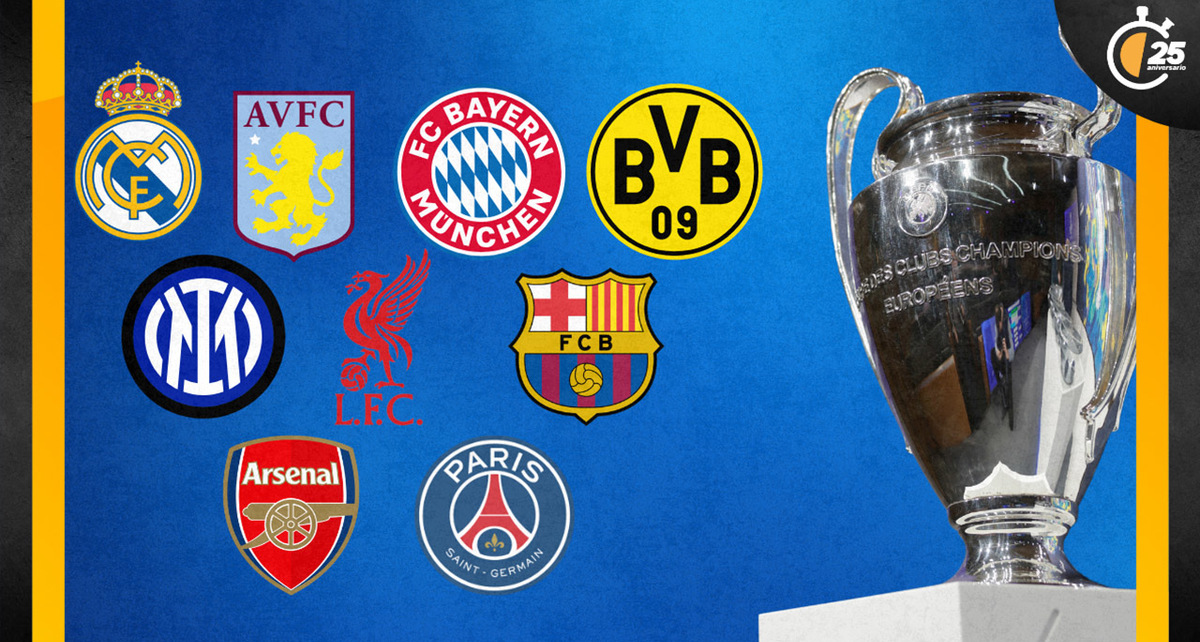 Se realizó el sorteo de los Octavos de Final de la Champions League 2025. (Julián Santillán)