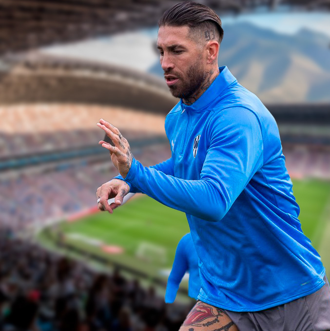 Sergio Ramos debutará este sábado en el Gigante de Acero. (Foto: Rayados)