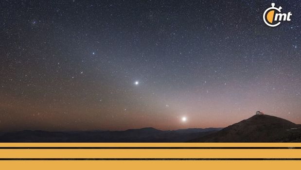 ¿Cuál será el primer fenómeno astronómico de 2025? Te decimos. (FOTO): Yuri Beletsky (Observatorio Carnegie Las Campanas, TWAN).