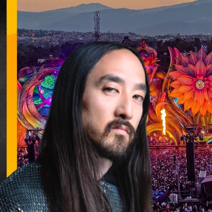 Abuchean a Steve Aoki en el EDC por poner a Ángela Aguilar