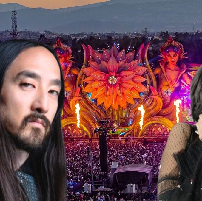 Abuchean a Steve Aoki en el EDC por poner a Ángela Aguilar