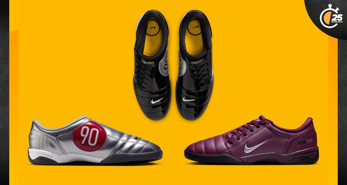 Nike relanzó los Total 90; saldrán a la venta en México el 1 de marzo