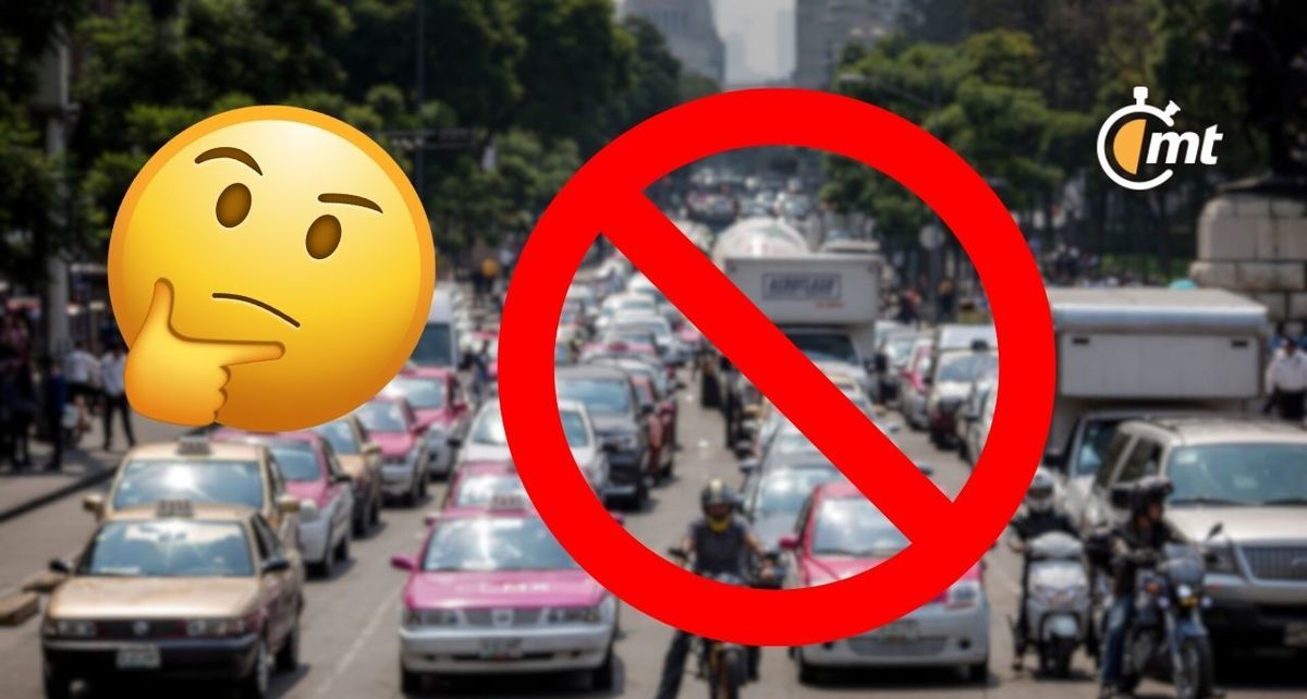 La CAMegalópolis analiza hacer cambios en el Programa Hoy No Circula 2025 por temporada de calor. Foto: Especial