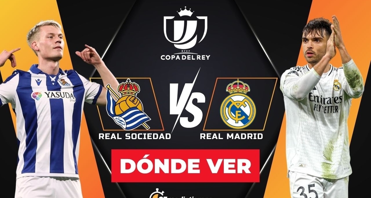 Consulta la previa de Real Sociedad vs Real Madrid para ver EN VIVO partido Ida Copa del Rey. Foto: Karla Rodríguez
