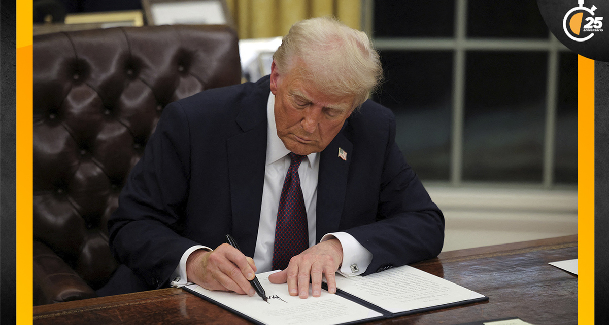 Donald Trump anunció un nuevo programa de visado. (FOTO: Reuters)
