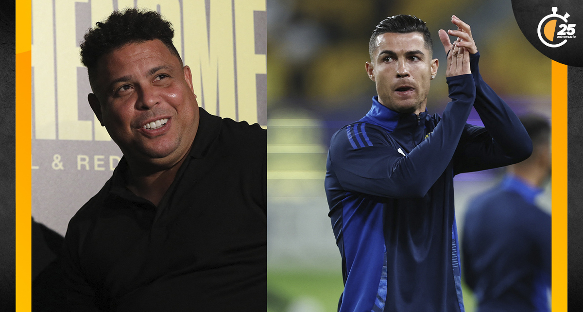 Ronaldo lanzó un dardo a Cristiano. (FOTO: Reuters)