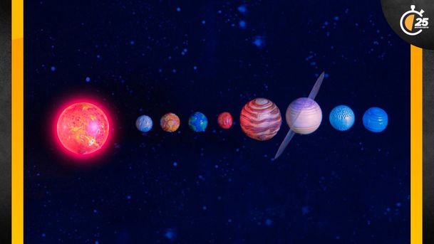 Alineación Planetaria febrero 2025 (imagen ilustrativa) FOTO: Canva.