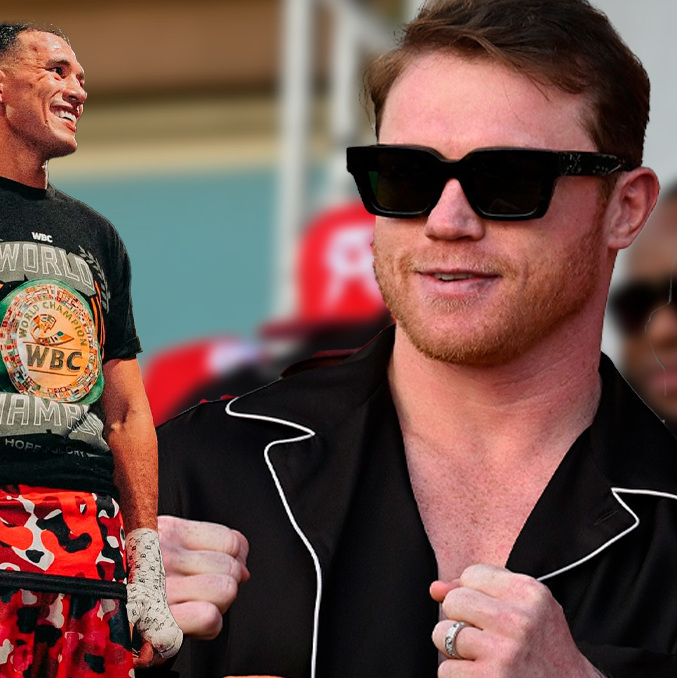 Benavidez podría enfrentar a Canelo gracias a Turku Al-Sheikh. (Fotos: Instagram @benavidez300 y Mexsport)
