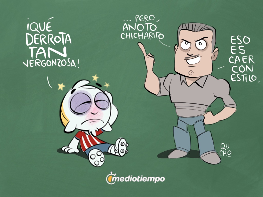 Eso es caer con estilo...