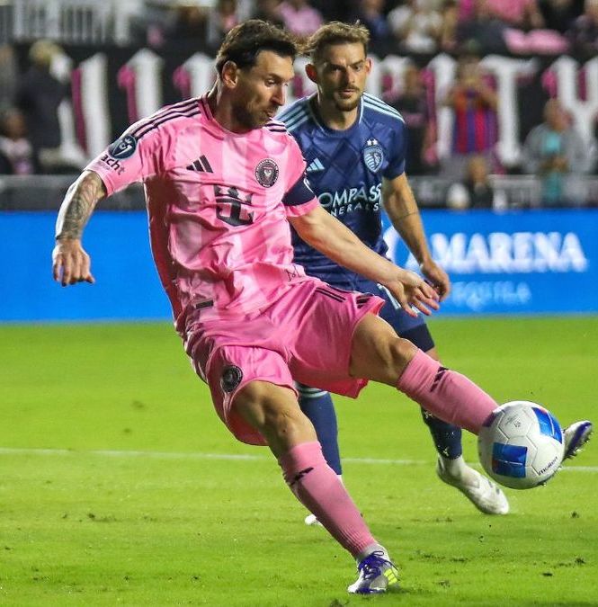 Lionel Messi marcó su segundo gol en la eliminatoria (AFP)