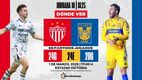 Rivalidad Necaxa vs Tigres Jornada 10 Clausura 2025