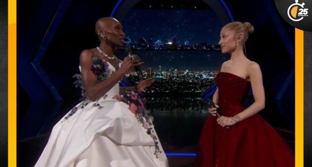 Así fue la presentación de Ariana Grande y Cynthia Erivo en los Oscar