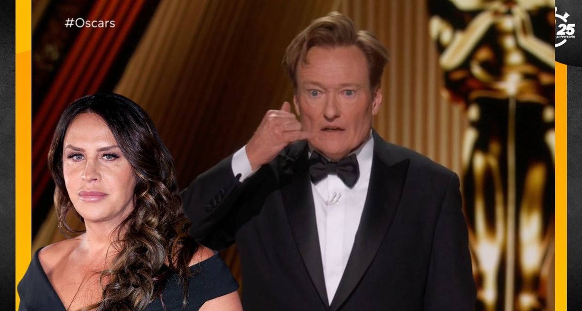 El presentador de los Oscar 2025 se burló de la polémica de Karla Sofía Gascón. Foto: Especial