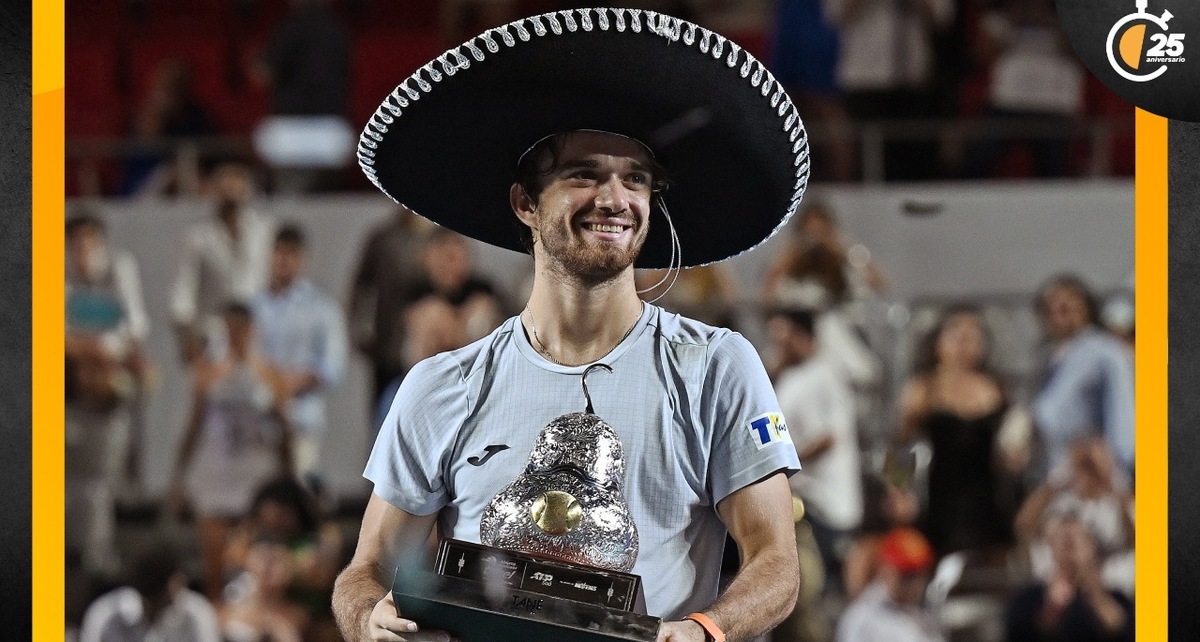 Tomas Machac se consagró Campeón del Abierto Mexicano de Tenis 2025 (AFP)