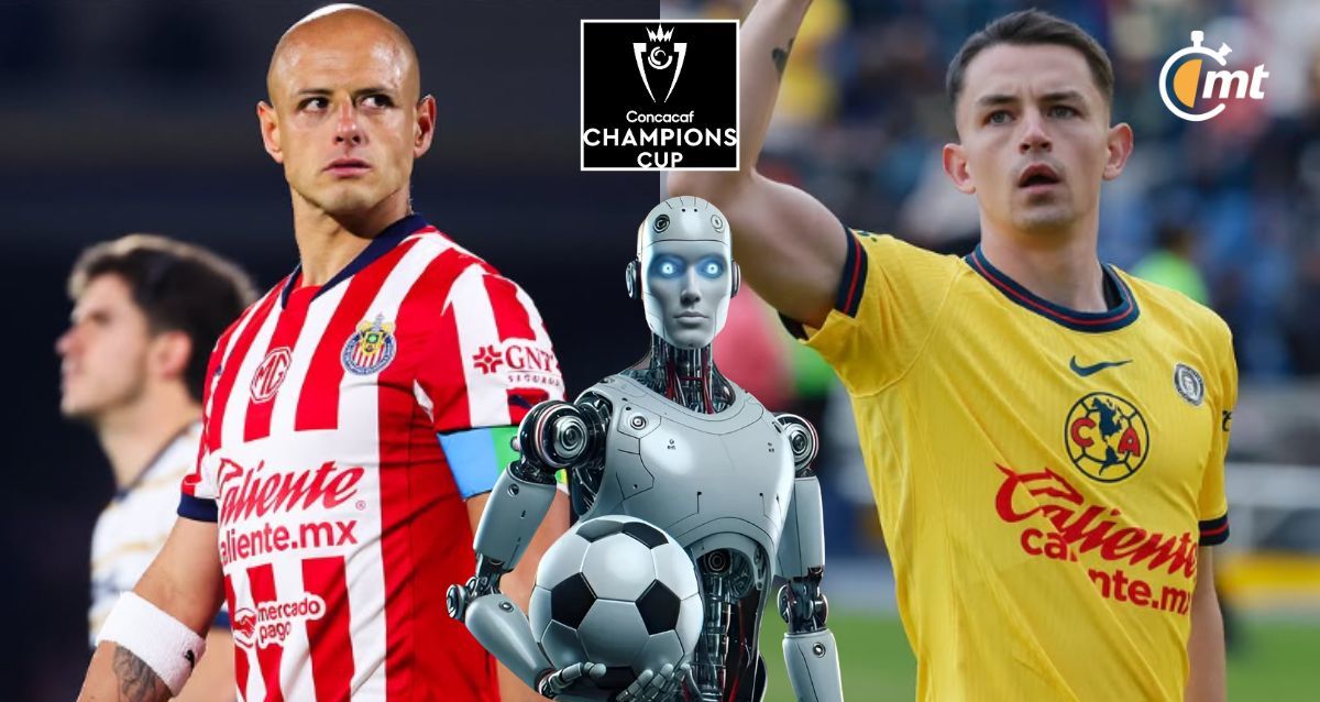 ¿Chivas o América?: la IA comparte su pronóstico de Concachampions 2025. (FOTO): Especial.