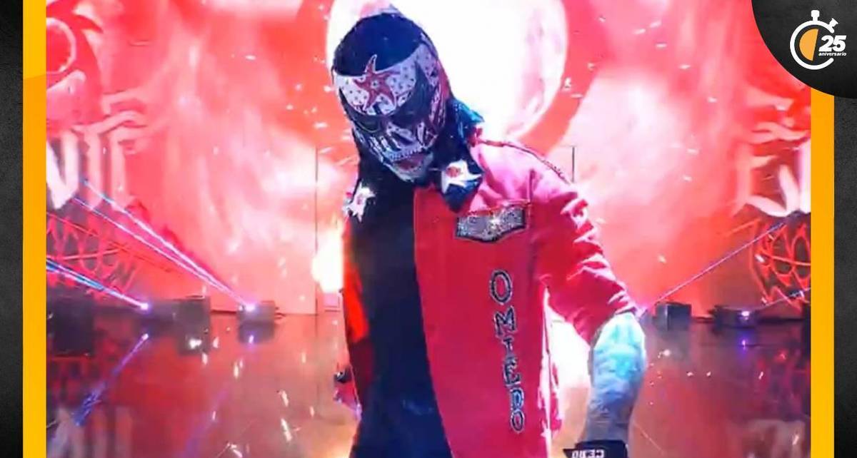 Penta Zero Miedo, en su entrada a Raw (Captura)