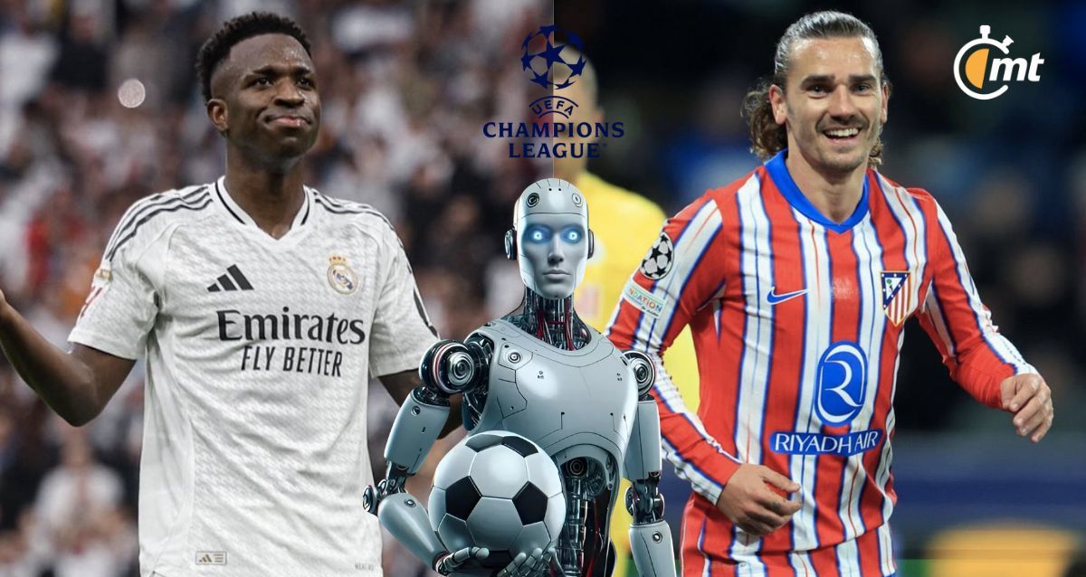 ¿Real o Atleti?: pronóstico IA Octavos Ida Champions League 2025. (FOTO): Especial.