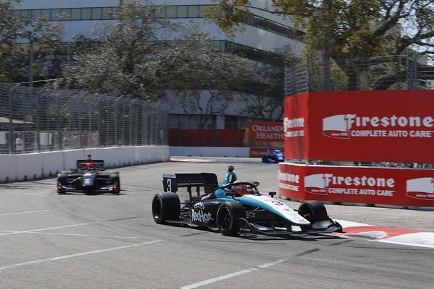 Ricardo Escotto en el  el GP de San Petersburgo (Cortesía)