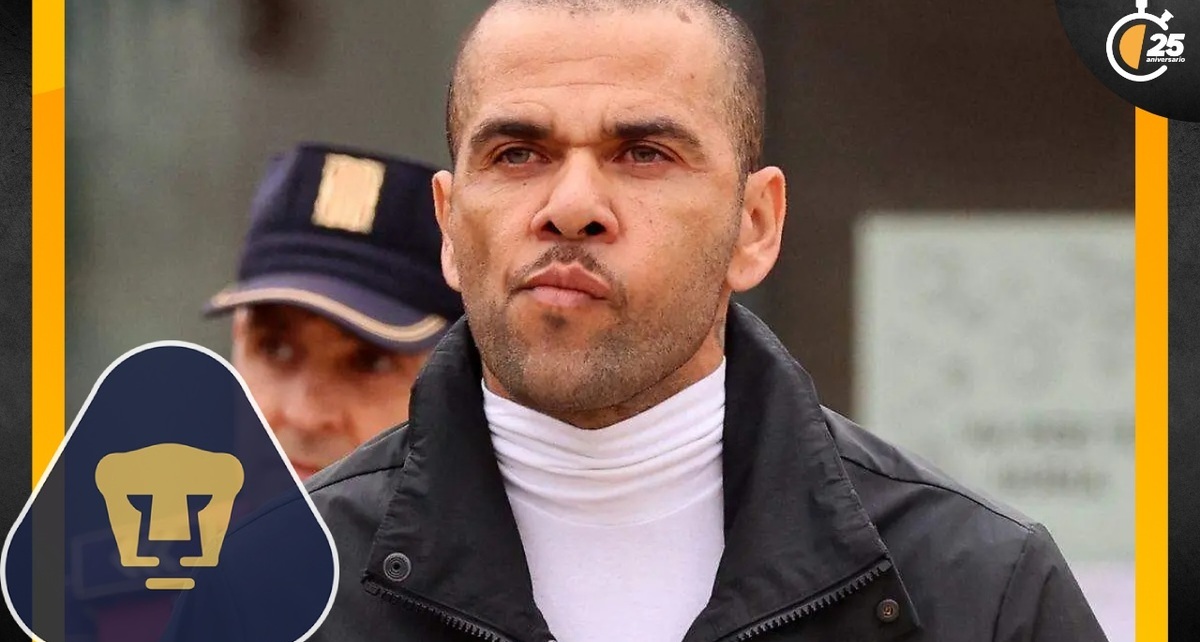 Dani Alves era jugador de Pumas cuando fue ingresado a la cárcel (Reuters)