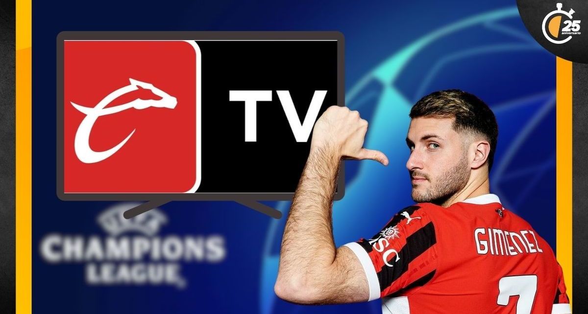 Sigue esta guía para descargar Caliente TV y mirar a Santiago Gimenez en la Champions League. Foto: Especial