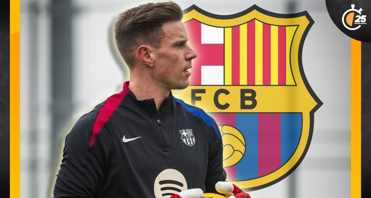 Marc-André ter Stegen se lesionó de gravedad la rodilla derecha en septiembre (Instagram @mterstegen1)