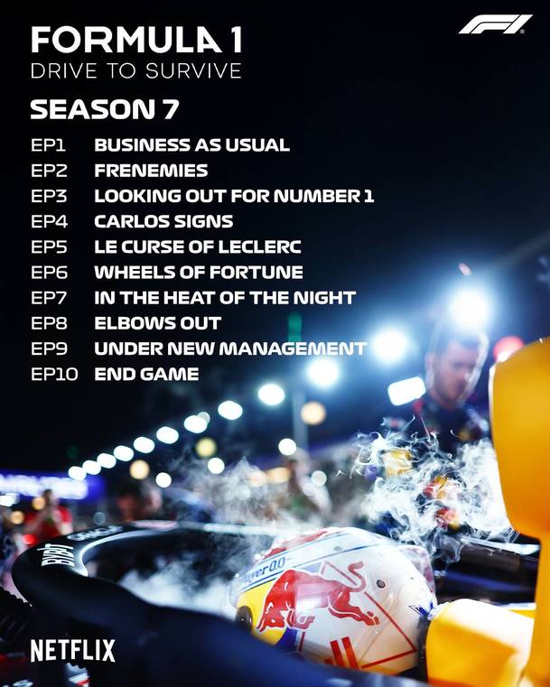 Nuevos episodios de Drive To Survive (@F1)