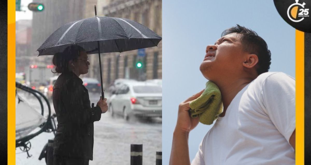 Clima Extremo 2025: Fechas Clave de Olas de Calor y Temporada de Lluvias. Foto: Especial.