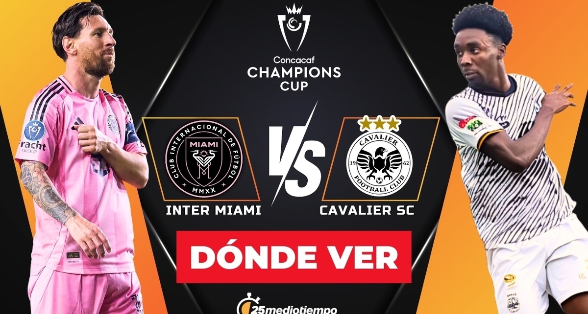 Consulta la previa de Inter Miami vs Cavalier FC para ver EN VIVO Octavos de Final. Diseño: Julián Santillán