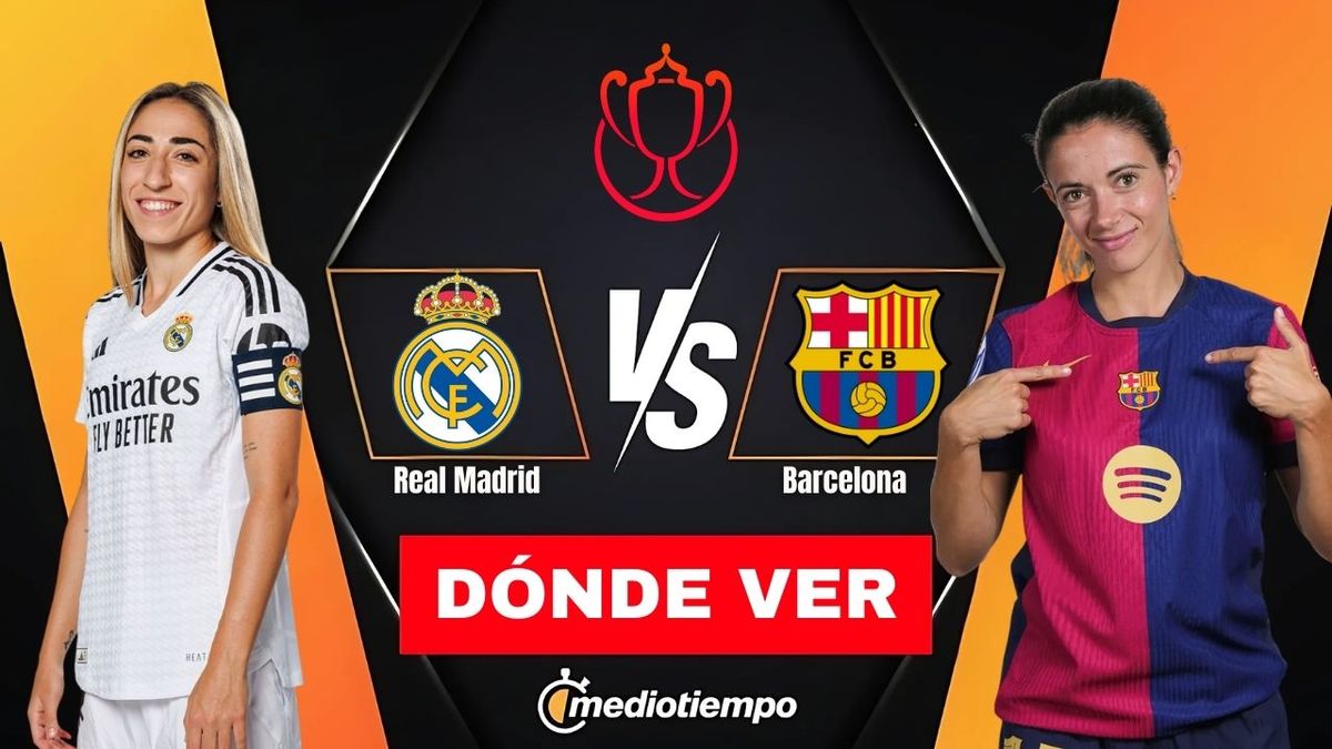Dónde y a qué hora ver Real Madrid vs Barcelona Femenil EN VIVO
