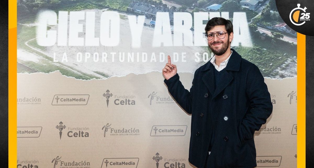 Gerardo Campero y las labores sociales del Celta de Vigo, donde el futbol va más allá de 90 minutos (Foto: @mediotiempo)