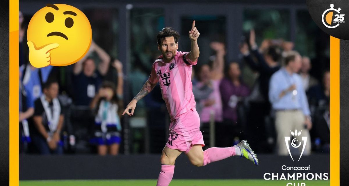 Messi en duda para ser titular en la Liga de Campeones de la Concacaf