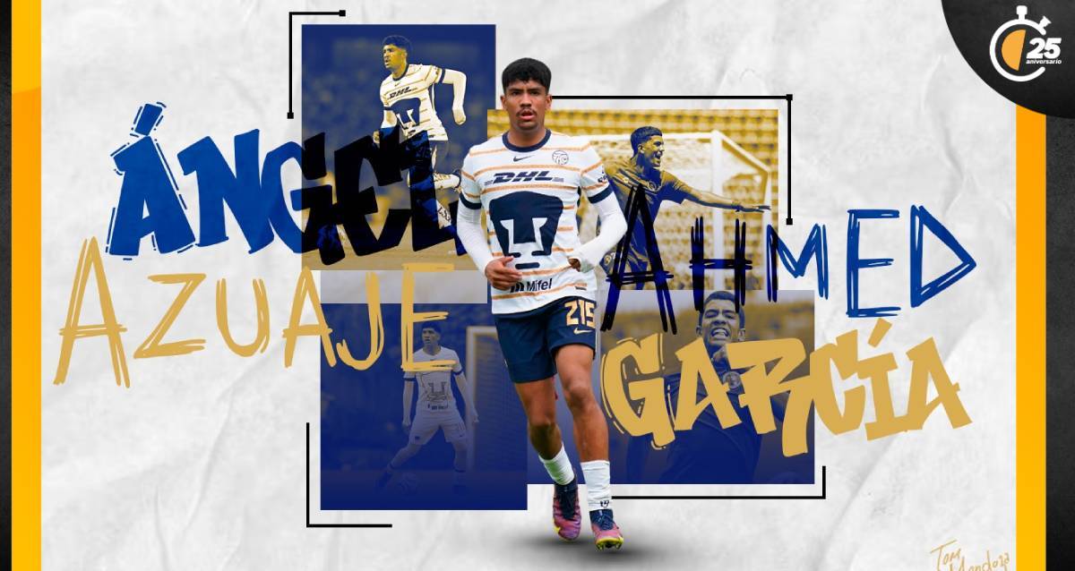 Ángel Azuaje debutó con Pumas en el partido de la Jornada 9 del Clausura 2025 ante Xolos de Tijuana (Especial).