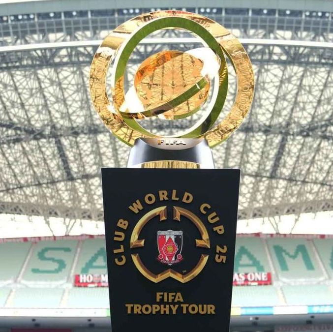 Así luce el trofeo del Mundial de Clubes 2025 (X: @FIFACWC)