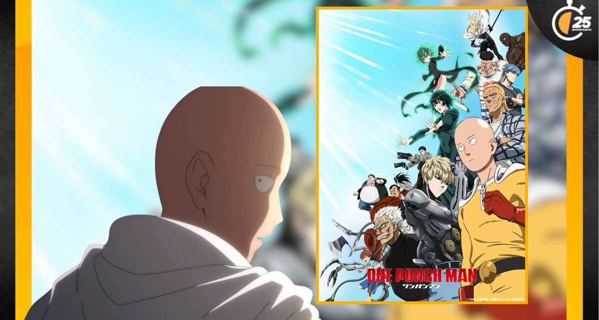 Checa el nuevo tráiler de One Punch Man de la temporada 3. Foto: Especial