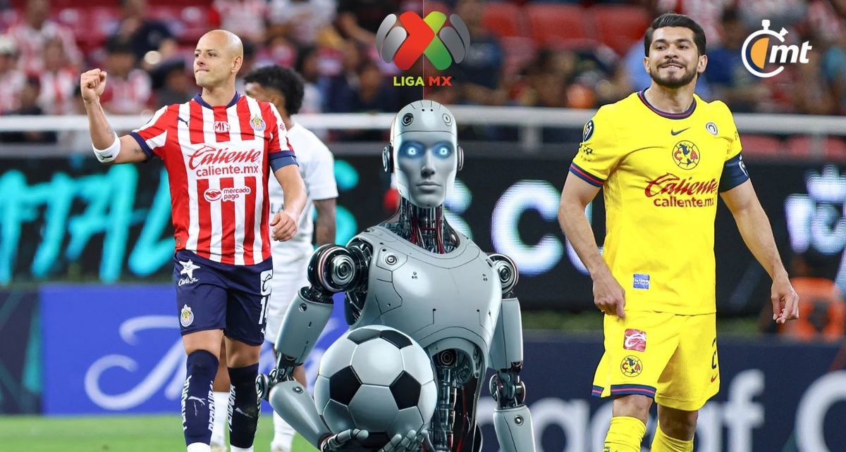 Conoce el pronóstico de la Inteligencia Artificial para el Clásico Nacional de la Jornada 11 de la Liga MX. Foto: Mexsport
