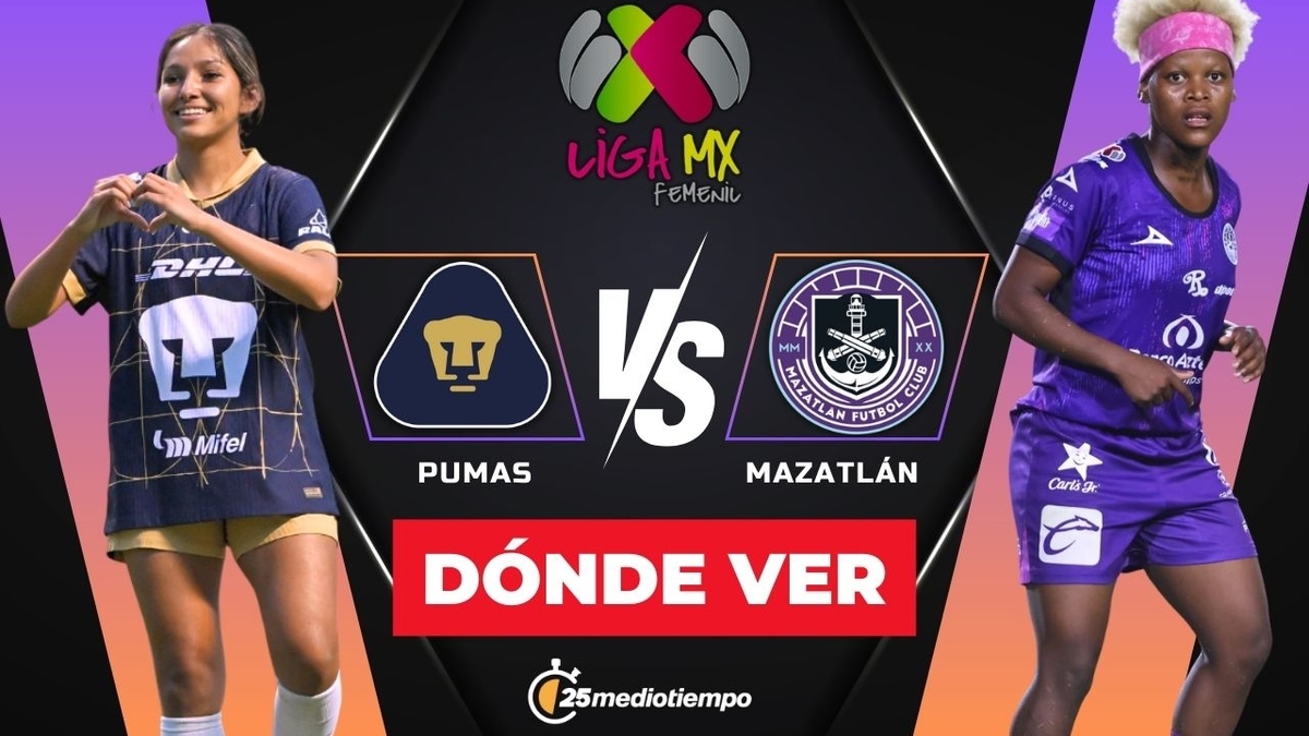 Dónde y a qué hora ver Pumas vs Mazatlán Femenil EN VIVO J11