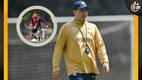 Efraín Juárez motiva a Leo Suárez en entrenamiento de Pumas (Imago7)