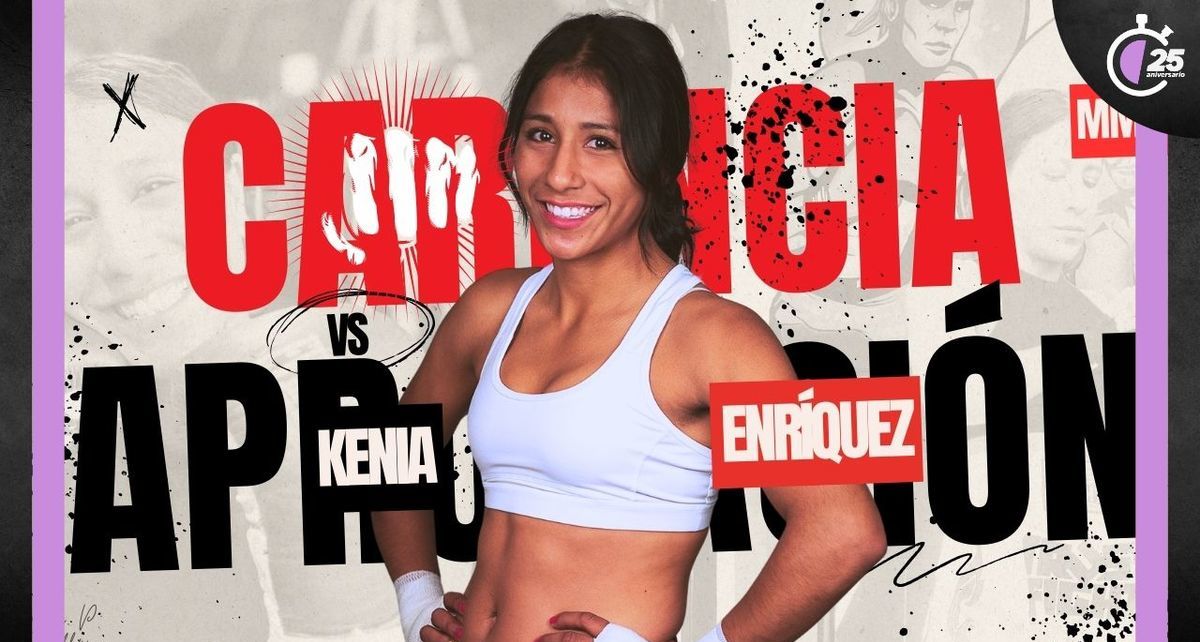Kenia Enríquez debutará en la MMA (Julián Santillán)